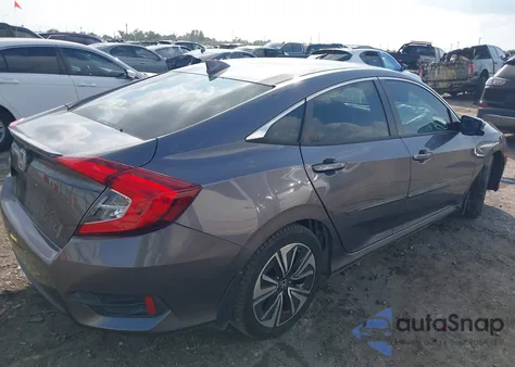 2018 Honda Civic Ex-L from USA, damaged, VIN 19XFC1F71JE200048